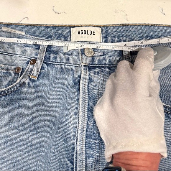 Agolde 90's Pinch Waist High Rise Straight In Navigate - Picture 8 of 8